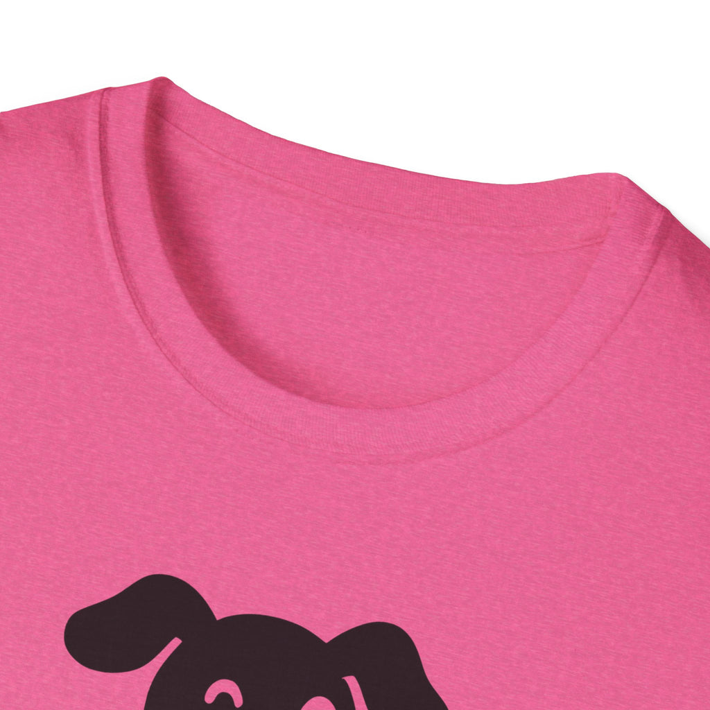 Pink curved shape T-Shirt