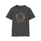 Bunny Mom Floral Wreath T-Shirt