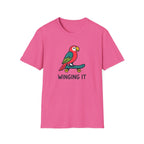 Parrot on skateboard T-Shirt