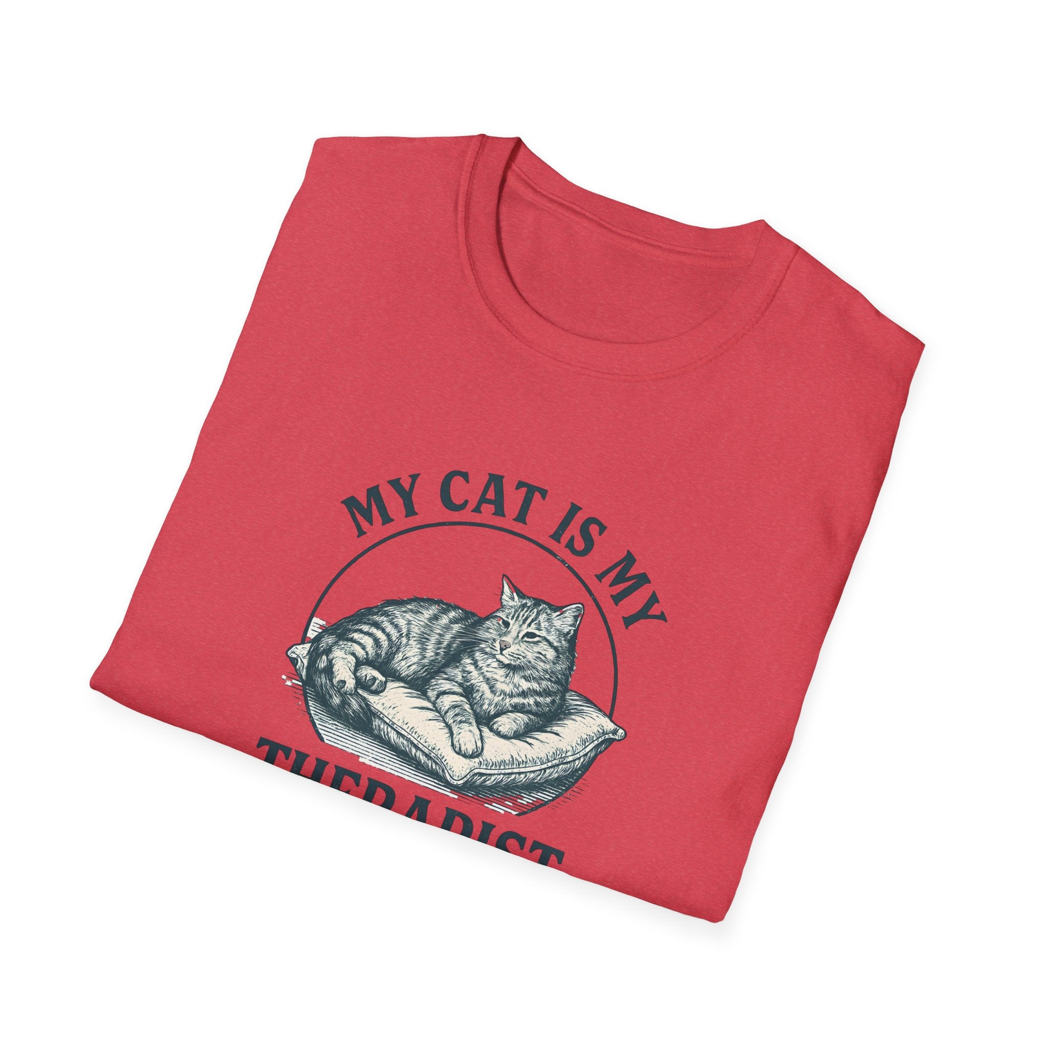 Cat Is My Therapist T-Shirt