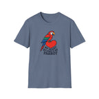 Parrot on Heart T-Shirt