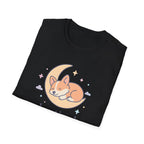 Sleeping Dog on Moon T-Shirt