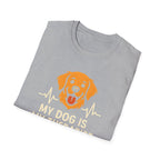 Therapy Dog Illustration T-Shirt