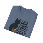 Cat and Coffee T-Shirt