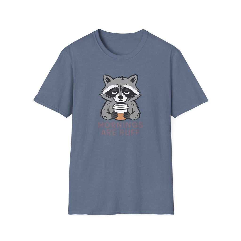 Raccoon Morning Coffee T-Shirt