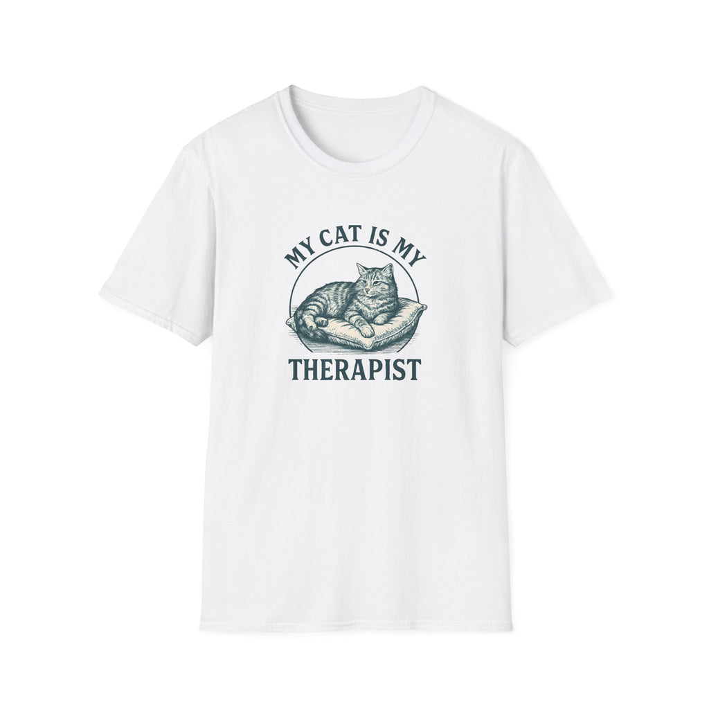 Cat Is My Therapist T-Shirt