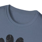Dark speckled paw print T-Shirt