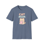 Cat Mom with Heart T-Shirt