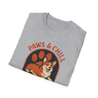 Corgi Paw Print T-Shirt