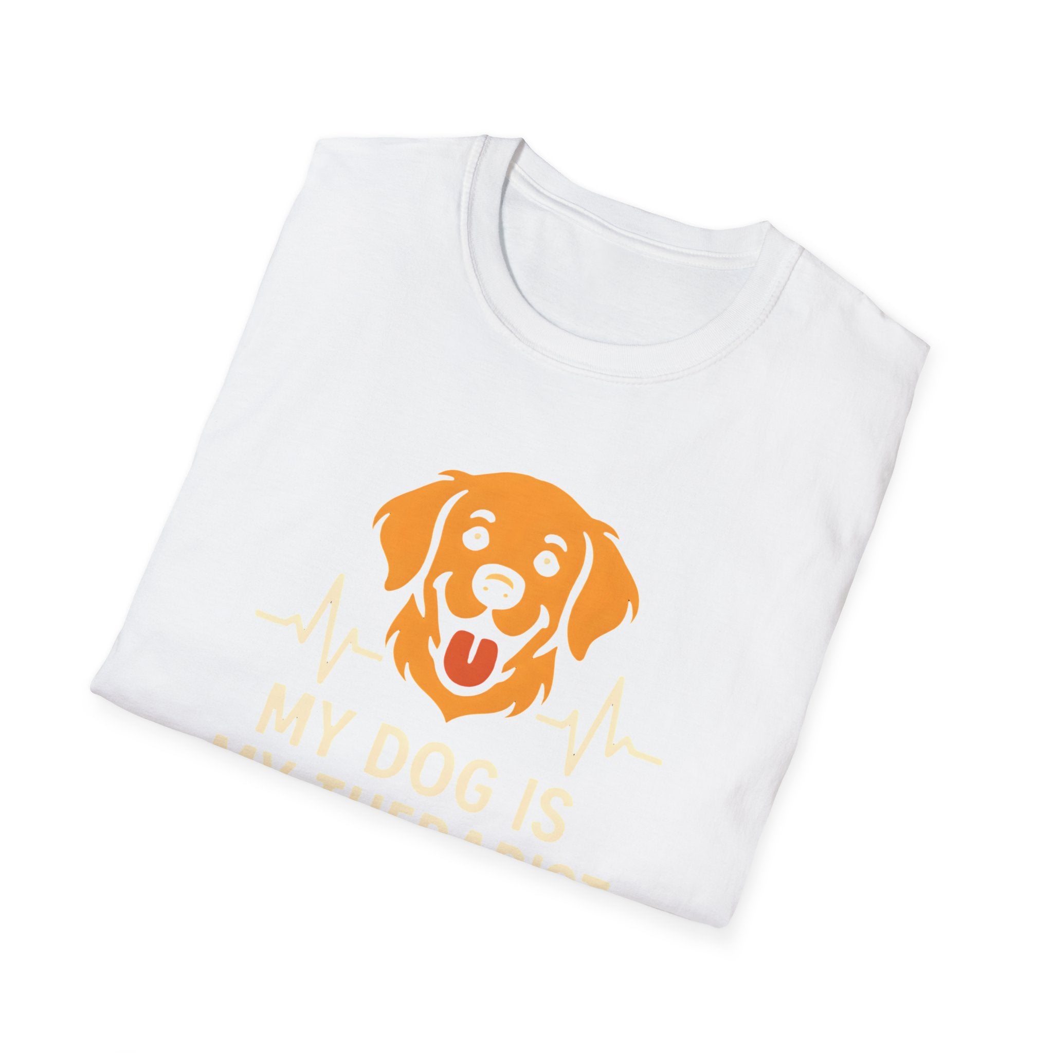 Therapy Dog Illustration T-Shirt