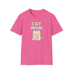 Cat Mom with Heart T-Shirt