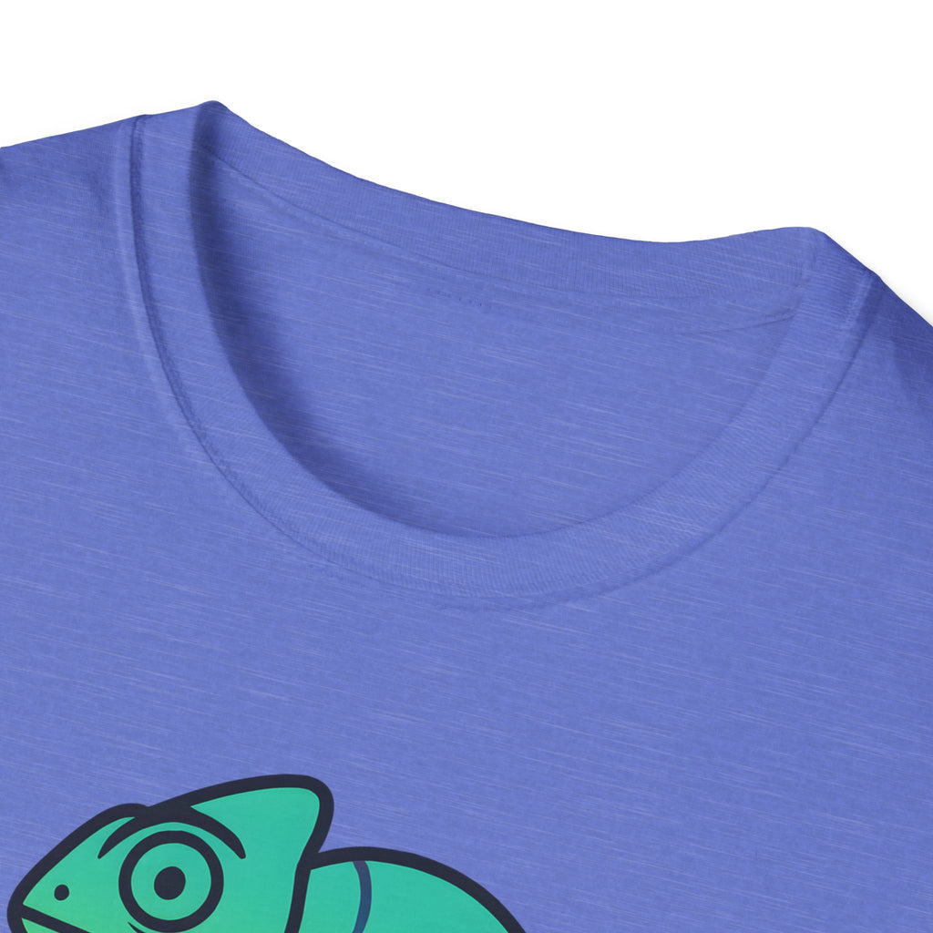 Rainbow Chameleon Logo T-Shirt