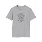 Floral Paw Print T-Shirt