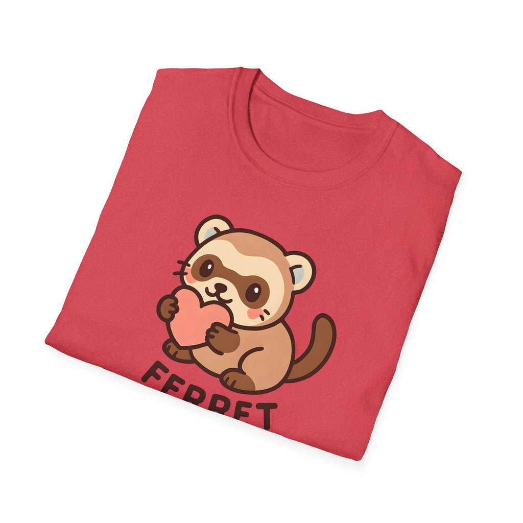 Ferret Holding Heart T-Shirt