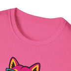Paw-some Neon Dog T-Shirt