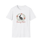 Bunny Mom Floral Wreath T-Shirt