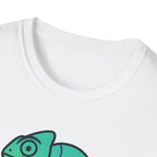 Rainbow Chameleon Logo T-Shirt