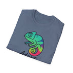 Rainbow Chameleon Logo T-Shirt