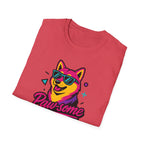 Paw-some Neon Dog T-Shirt