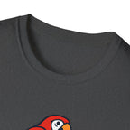 Parrot on Heart T-Shirt