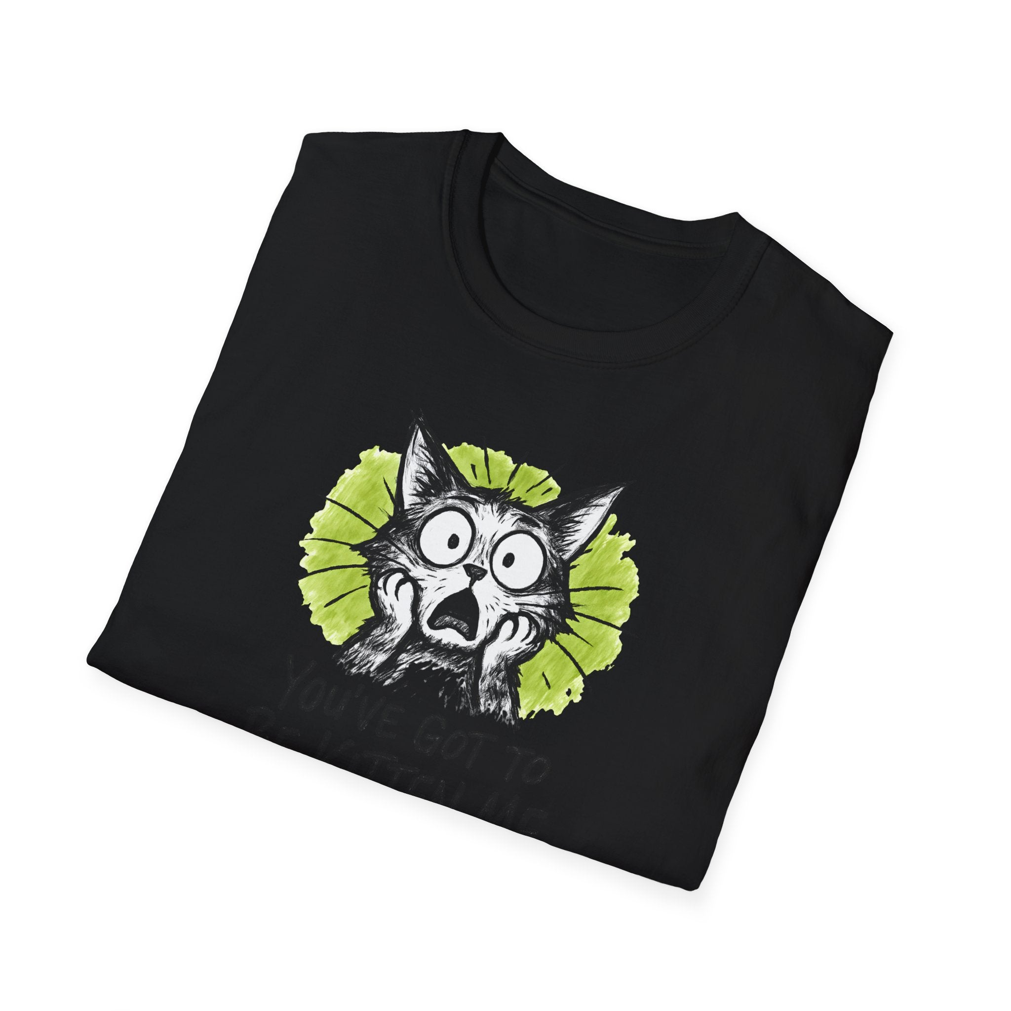 Shocked Kitten Expression T-Shirt