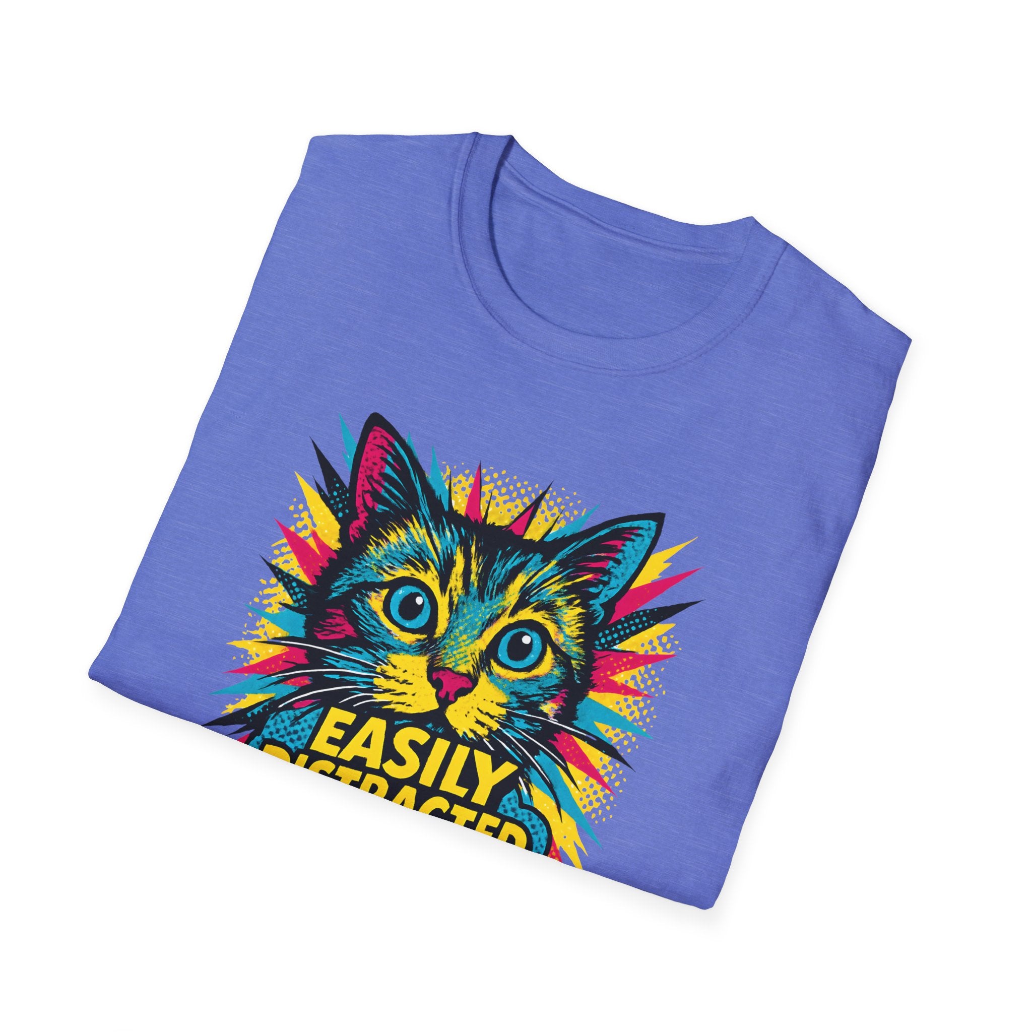 Easily Distracted by Cats T-Shirt